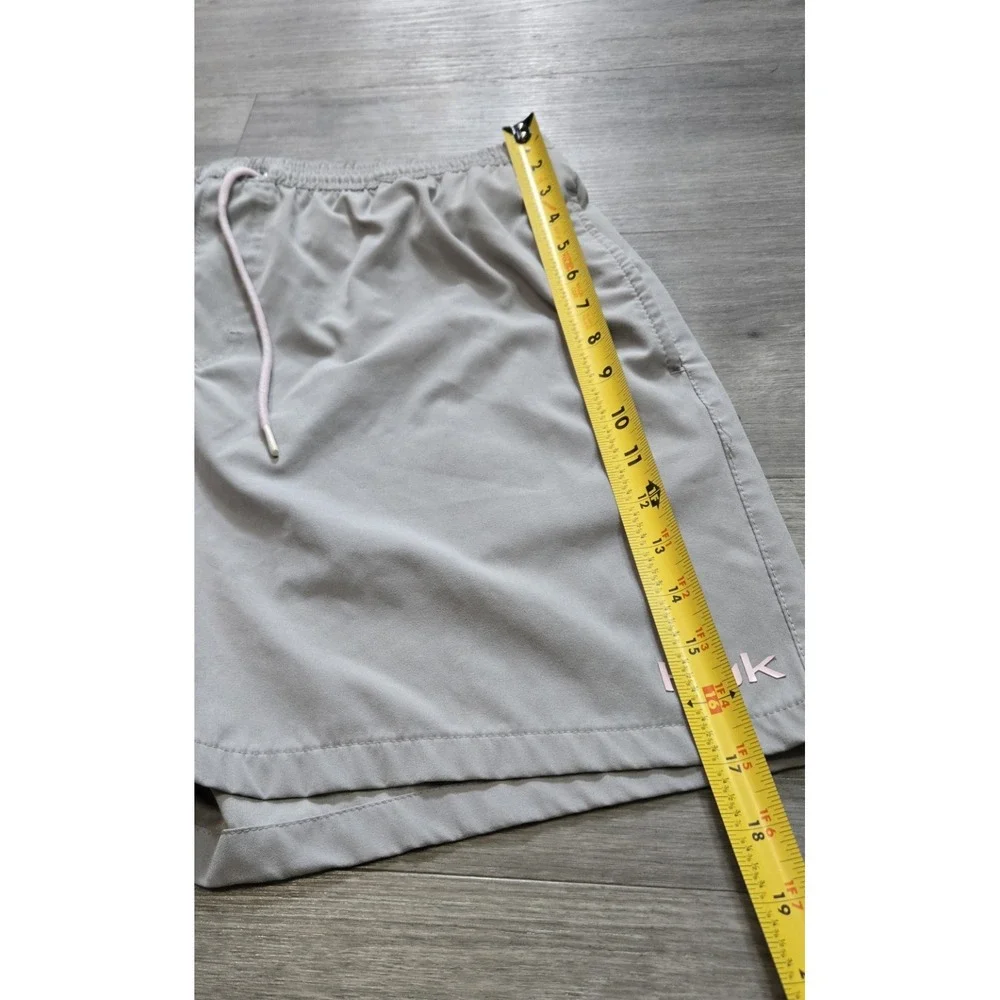 Huk Performance Fishing Men's XXL Gray Swim Trunks Lined Drawstring Shorts